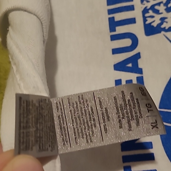 Gildan Unisex White Short Sleeve Tshirt Blue Martin County Coastal Florida XL - Picture 7 of 9